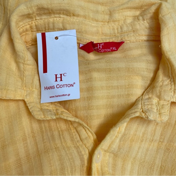 NWT Lightweight Gauze Cotton Casual Button Up Shirt - Picture 11 of 12